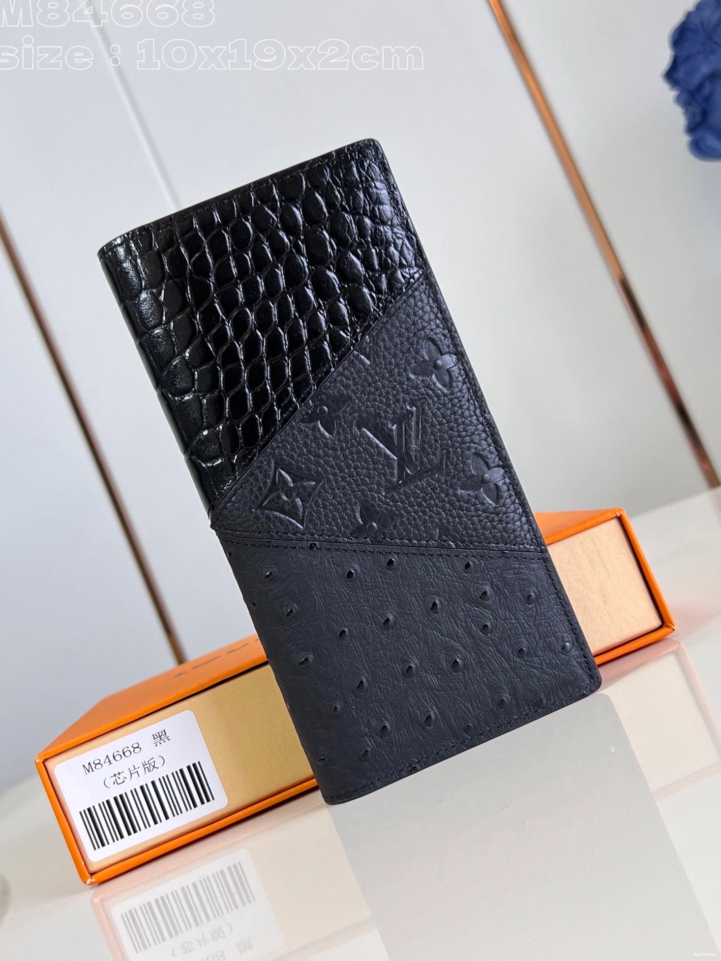 Fake Louis Bags BRAZZA LOUIS VUITTON WALLET-10*19*2cm 0707
